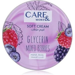 care more soft cream with glycerin mixed berries 75 ml 24.0